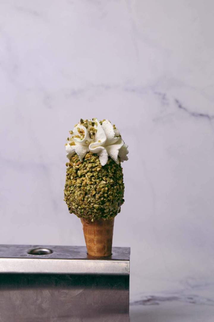 Glace pistache artisanale Bordeaux